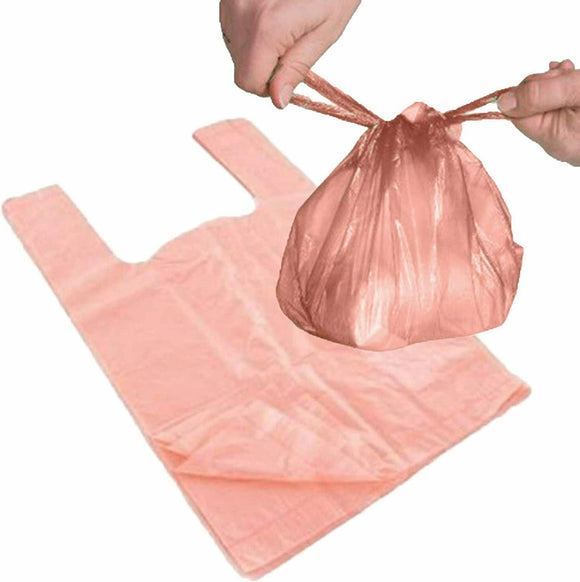 200 Disposable Fragranced Nappy Bags Baby Tie Handle Diaper Bin Sacks Scented
