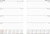 2023 A4 Diary Week to View Desk Hard Back Case Bound Business Dairy Home Office