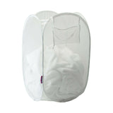 50cm Large Laundry Foldable Mesh Washing Basket Bag Pop Up Bin Hamper Storage - Buystarget
