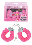 Fluffy Handcuffs Furry Fancy Dress Sexy Role Play Toy Hen Night Stag Party Aid