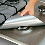 4x Reusable Gas Cooker Stove Hob Protector Liner Non Stick Reversible Cover UK