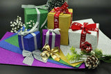A4 Glitter Card 10Sheets Art Craft Design 260gsm Premium Quality Non Shed UK - Buystarget
