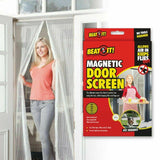?? DOOR Mesh Magnetic Magic Curtain Mosquito Fly Insect Net Screen Pest Guard - Buystarget