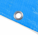 Heavy Duty Tarpaulin Waterproof Ground Cover Blue Tarp Rain Sheet Mat Camping