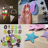 A4 Glitter Card 10Sheets Art Craft Design 260gsm Premium Quality Non Shed UK - Buystarget