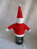 Christmas Wine Bottle Cover Xmas Party Santa Elf Novelty Outfit Table Decor Uk