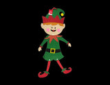 Large Felt Santa Or Elf Hanging Christmas Fabric Decoration Window Wall Tree - Buystarget
