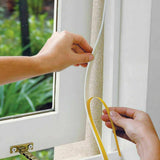 2 X4.5M Foam Draught Excluder Weather Seal Strip Insulation Door Window Tape New