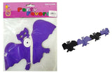 Halloween Bat Garland Bunting Banner Hanging Decoration Scary Spooky Party UK