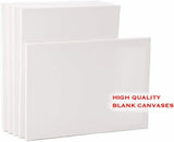 Framed Artist Canvas 40x30cm Art Blank Board Plain Painting Stretched White UK - Buystarget