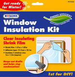 2x Window Insulation Kit Double Glazing Shrink Film Draught Excluder Cold