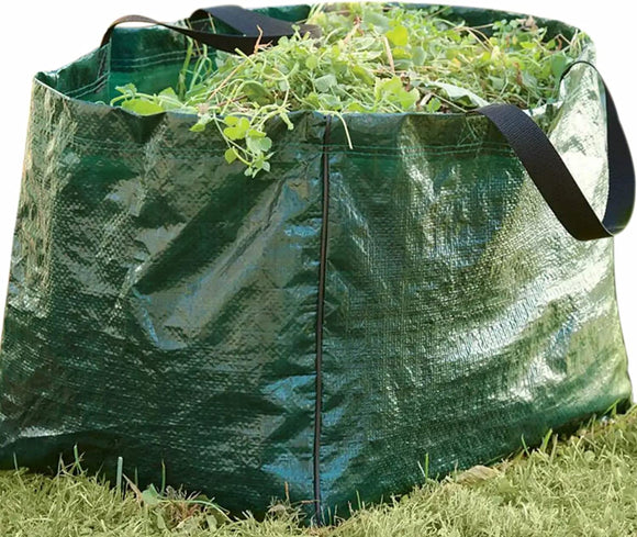 2x 100L Large Garden Waste Bags Heavy Duty Refuse Storage Sacks  Handles Grass - Buystarget