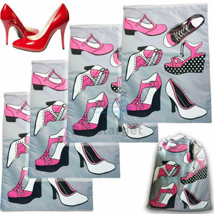 Shoe Storage Travel Bags Sports Clothes Laundry Toiletry Organise Space Saving