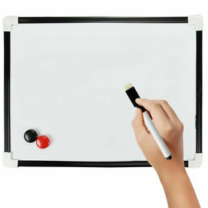 Magnetic Whiteboard White Board Dry Wipe Notice Home Drawing Pen Wall Planner - Buystarget