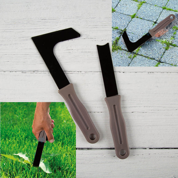 2 Pack Easy Grip HANDHELD WEEDER Garden Weed Remover Tool - Buystarget