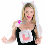 Bride To Be Hen Party Gift Set Fancy Dress Veil Horns Wand Fluffy L Plate