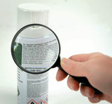 Set of 2 Magnifying Glasses Handheld Magnifier Reading Loupe Glass Lens Eye UK