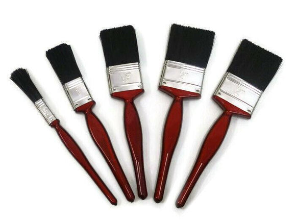 5PC Paint Brush Fine Brushes Set Advanced Bristles Decorating DIY Painting UK - Buystarget