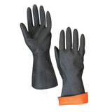Household Long Sleeve Rubber Gloves Latex Washing Kitchen Dishes Cleaning