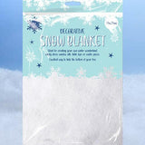 Snow Blanket Soft  Artificial Christmas Xmas Decoration Nativity Winter Cover UK