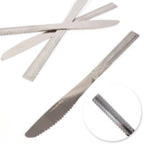 4x Stainless Steel Knives Set Cutlery Utensils Serrated Dining Table Knife UK