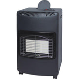 4.2KW CALOR GAS PORTABLE CABINET HEATER FIRE BUTANE WITH REGULATOR & HOSE