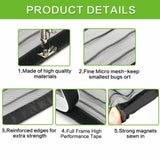 Mesh Insect Repellent Door Screen Magnetic Insect Fly Mosquito Bug Curtain UK