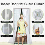 ?? DOOR Mesh Magnetic Magic Curtain Mosquito Fly Insect Net Screen Pest Guard - Buystarget
