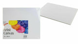 2 x 25x30cm Artist Canvas Panel Blank White Painting Board Adult Art & Craft - Buystarget