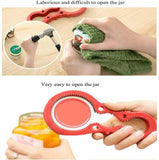 Jar Lid Bottle Multi Opener Cap Easy Grip Non Slip Arthritis Kitchen Tool UK