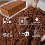 Premium Coco Coir Peat Brick Organic Block Multi Purpose Compost Grow Substrate