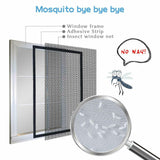 Large Black Window Insect Screen Mesh Net Fly Mosquito Bug Netting Moth Cover