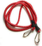 Carabiner Bungee Cord Heavy Duty Strap Hook Clips Rope 150cm 60inch Elastic