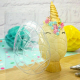 2x Large Chocolate Easter Egg Moulds Make Your Own Jumbo 3D Craft Shape Baking