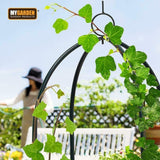 Outdoor Garden Metal Obelisk Tubular Stand Frame Climbing Plant Support Trellis