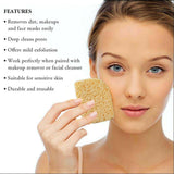 2 Pack Deep Cleansing Face Sponge Exfoliating Facial Makeup Remover Wash Clean - Buystarget