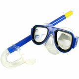 Snorkel Mask Set Underwater Full Face Scuba Diving Swimming Anti Fog Kids