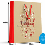 buystarget - Extra Large Luxury Christmas Gift Bags Party Cute Traditional Gift Bag Xmas - Home, Furniture & DIY:Celebrations & Occasions:Seasonal Decorations:Christmas Stockings