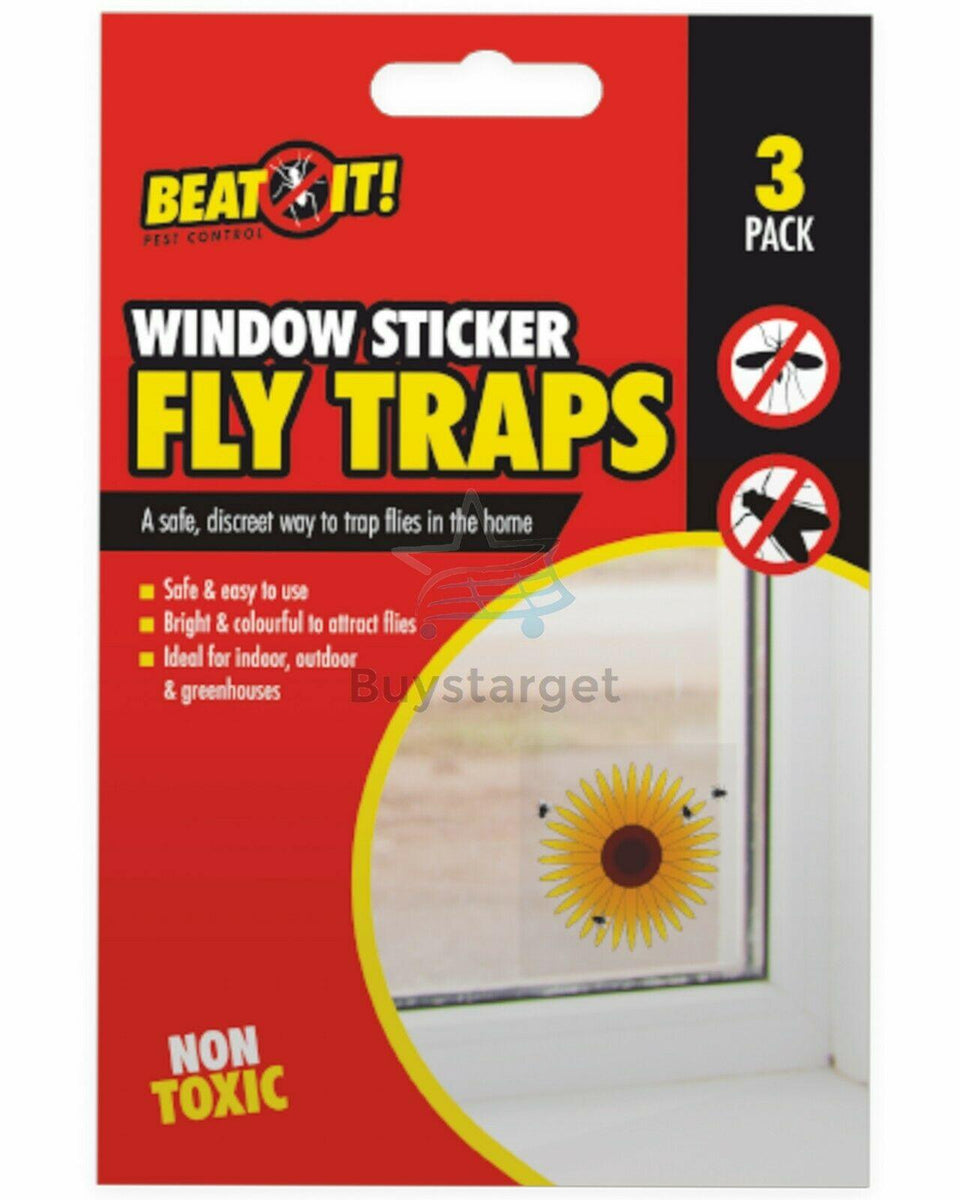 10 X Fly Killer Flying Insect Catcher Flies Mosquito Bug Wasp Trap Tape ...
