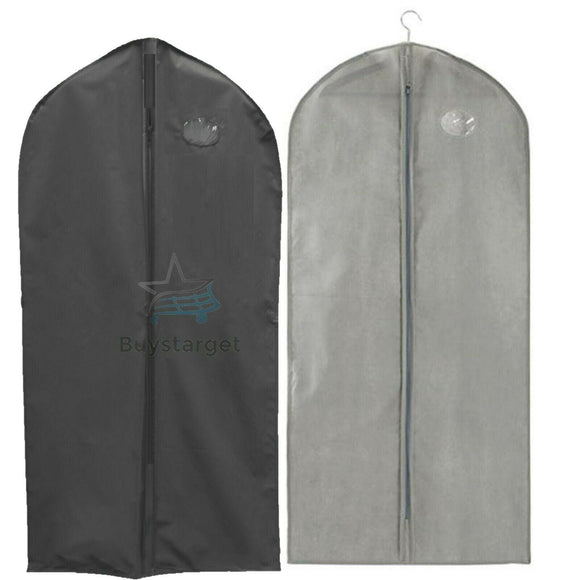 buystarget - Large Hanging Suit Dress Coat Garment Bag Clothes Cover Dust Proof Storage Zip - Home, Furniture & DIY:Household & Laundry Supplies:Clothing & Shoe Care:Garment Bags