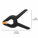 buystarget - 6 Pack QUALITY Heavy Duty SPRING CLAMPS Nylon Plastic Quick Grips Clips Grip - Home, Furniture & DIY:DIY Tools & Workshop Equipment:Hand Tools:Clamps & Vices