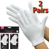 2 Pairs Cotton Gloves - Buystarget