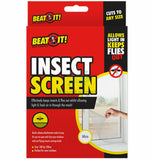buystarget - 3 X Large White Window Insect Screen Mesh Net Fly Mosquito Bug Netting Moth UK - Home, Furniture & DIY:Curtains & Blinds:Curtain & Blind Accessories