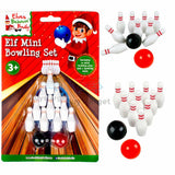 buystarget - Children Bowling set Skittles Activity Elf Game Xmas Toy Desktop Desk Elves - Home, Furniture & DIY:Celebrations & Occasions:Seasonal Decorations:Other Seasonal Decorations