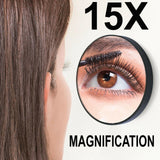 buystarget - New 15X Magnifying Mirror Vanity Compact Travel Make Up Beauty Cosmetic Zoom - Health & Beauty:Make-Up:Make-Up Tools & Accessories:Make-Up Mirrors