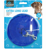 buystarget - 10 Metres Extra Long Dog Training Lead Strong Leash Large Recall Line Walking - Pet Supplies:Dog Supplies:Leads & Head Collars