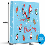 buystarget - Extra Large Luxury Christmas Gift Bags Party Cute Traditional Gift Bag Xmas - Home, Furniture & DIY:Celebrations & Occasions:Seasonal Decorations:Christmas Stockings