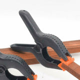 buystarget - 6 Pack QUALITY Heavy Duty SPRING CLAMPS Nylon Plastic Quick Grips Clips Grip - Home, Furniture & DIY:DIY Tools & Workshop Equipment:Hand Tools:Clamps & Vices