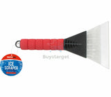 2x Large Soft Grip Handle Ice Scraper Car Windscreen Windshield Snow Frost Heavy