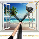 Large Black Window Insect Screen Mesh Net Fly Mosquito Bug Netting Moth Cover